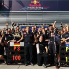 El equipo Red Bull