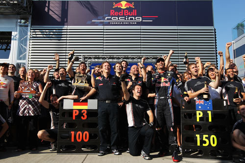 El equipo Red Bull