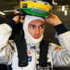 Senna se prepara