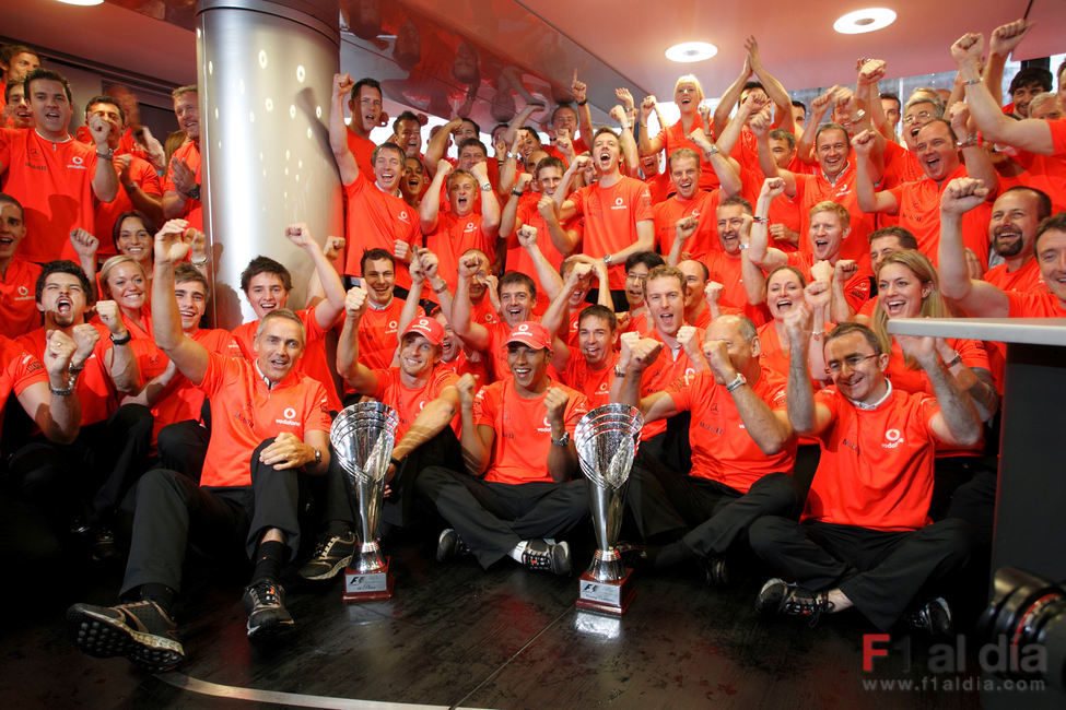 El equipo McLaren