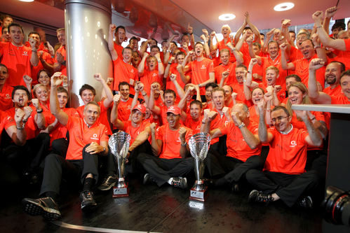 El equipo McLaren