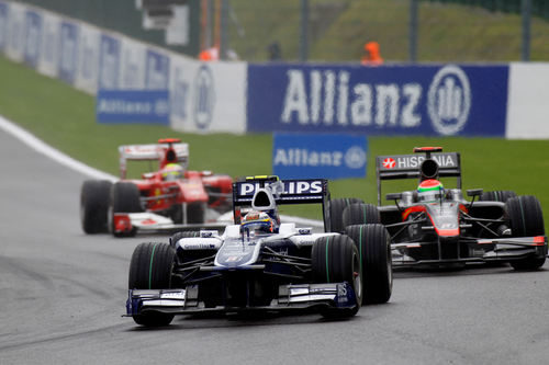 Hulkenberg en la pista