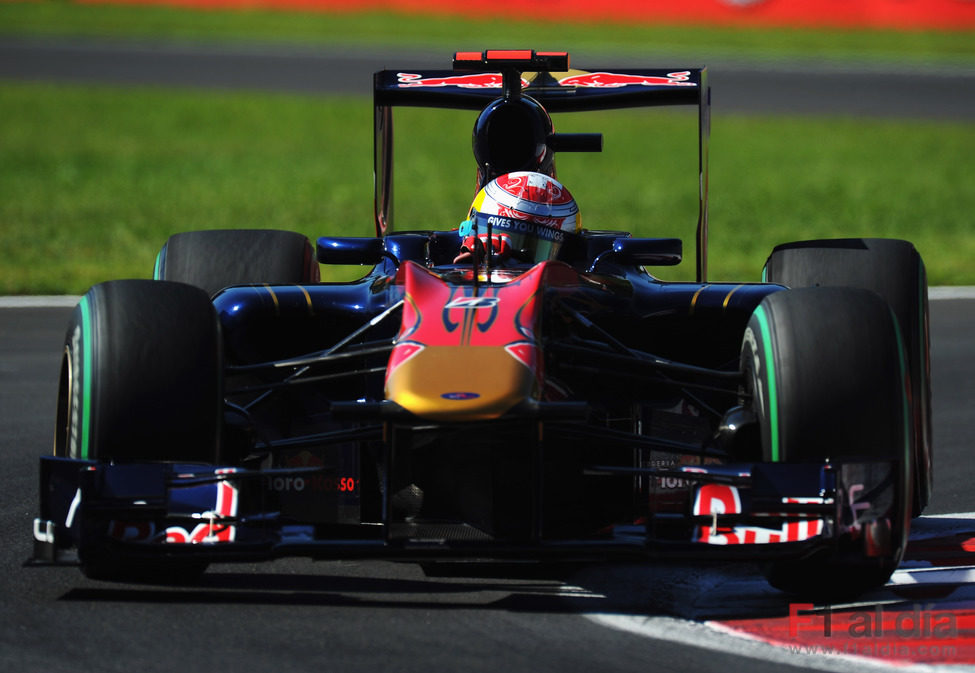 Buemi durante la clasificación