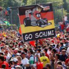 Los aficionados de Schumacher