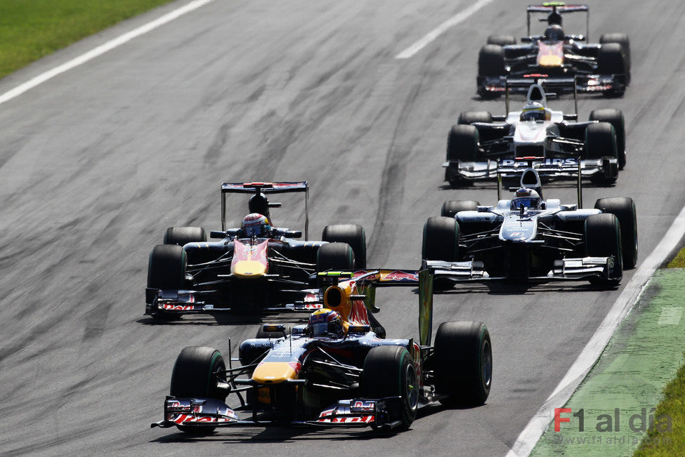 Webber en Monza