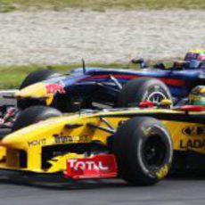 Kubica y Webber