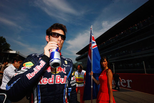 Webber en la parrilla