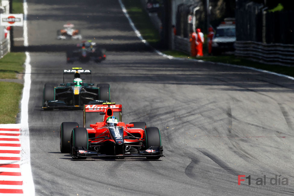 Di Grassi acaba a tres vueltas