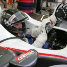 Heidfeld en el Sauber