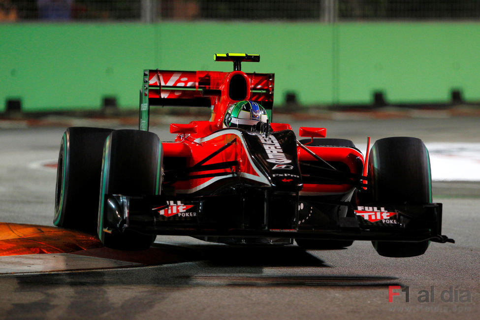 Di Grassi en la clasificación