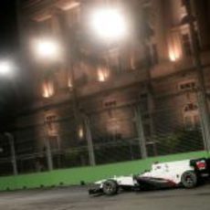 Heidfeld en Singapur