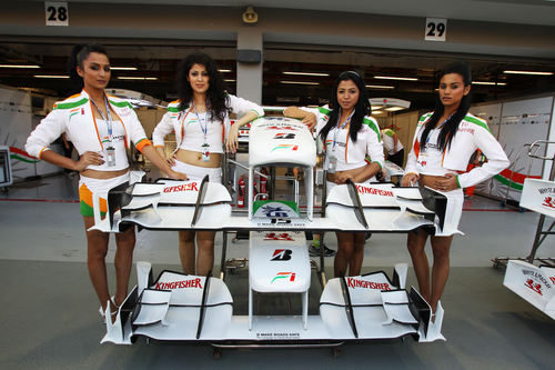 Las chicas de Force India