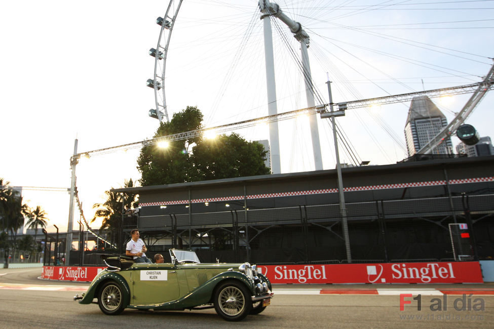 Klien en la Drivers Parade