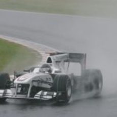 Heidfeld en lluvia