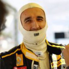 Kubica en su mono