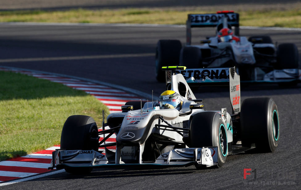 Rosberg en Japón