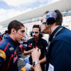 Buemi en la parrilla