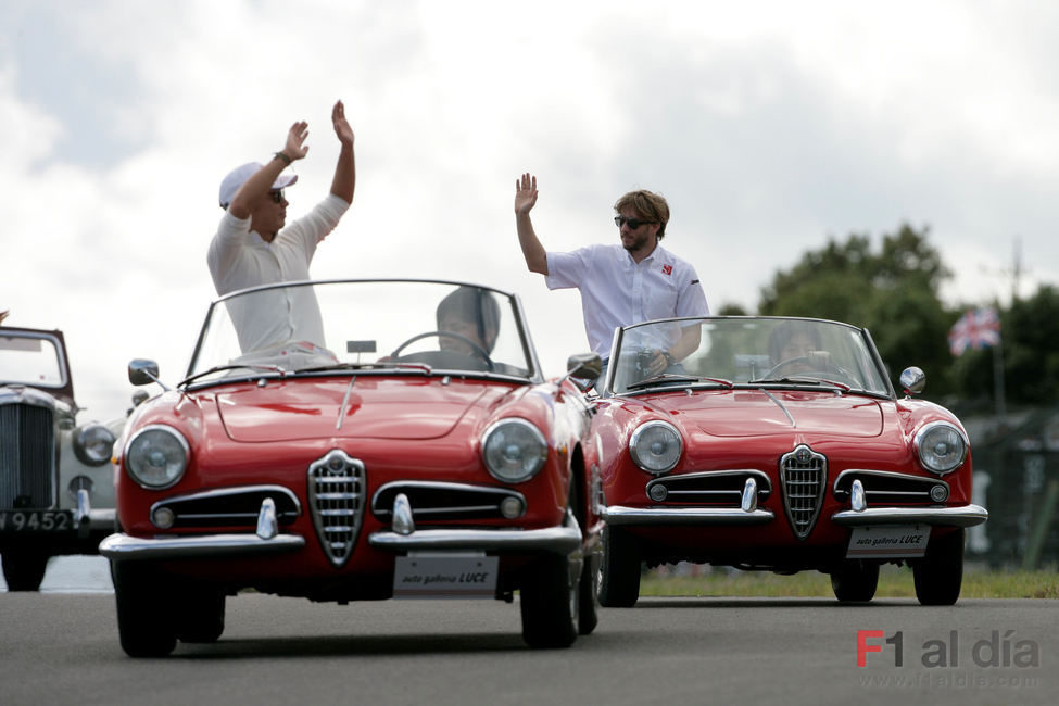 Kobayashi y Heidfeld