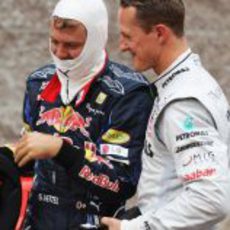 Schumacher y Vettel