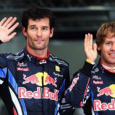 Webber y Vettel 