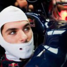 Alguersuari en su Toro Rosso