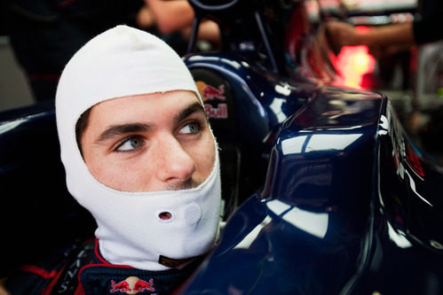 Alguersuari en su Toro Rosso