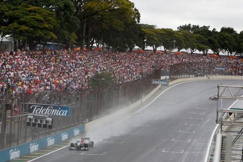 Schumacher en Interlagos