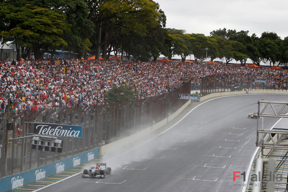 Schumacher en Interlagos