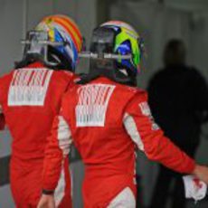 Massa y Alonso