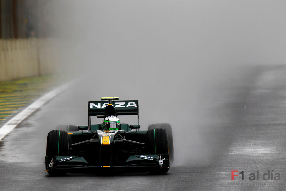 Kovalainen durante la clasificación