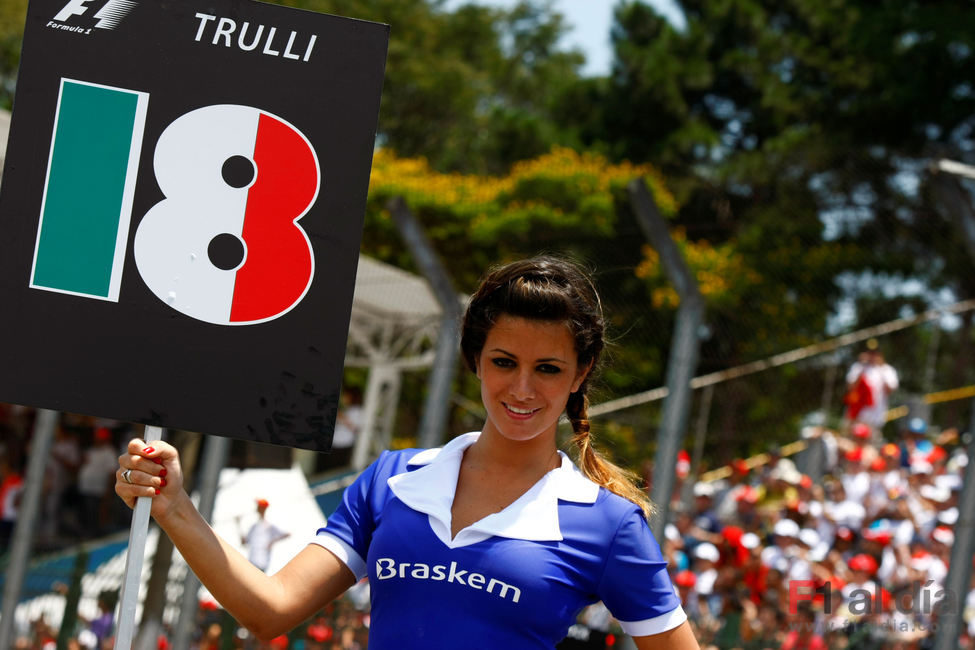 La brasileña de Trulli