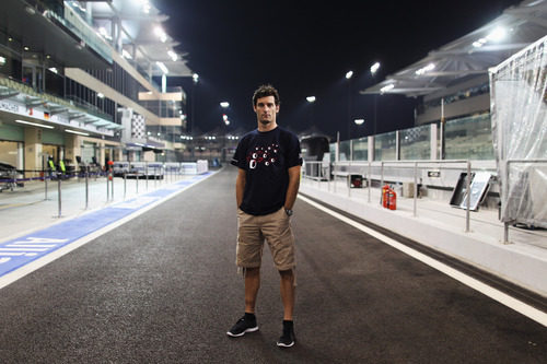 Webber en Abu Dabi