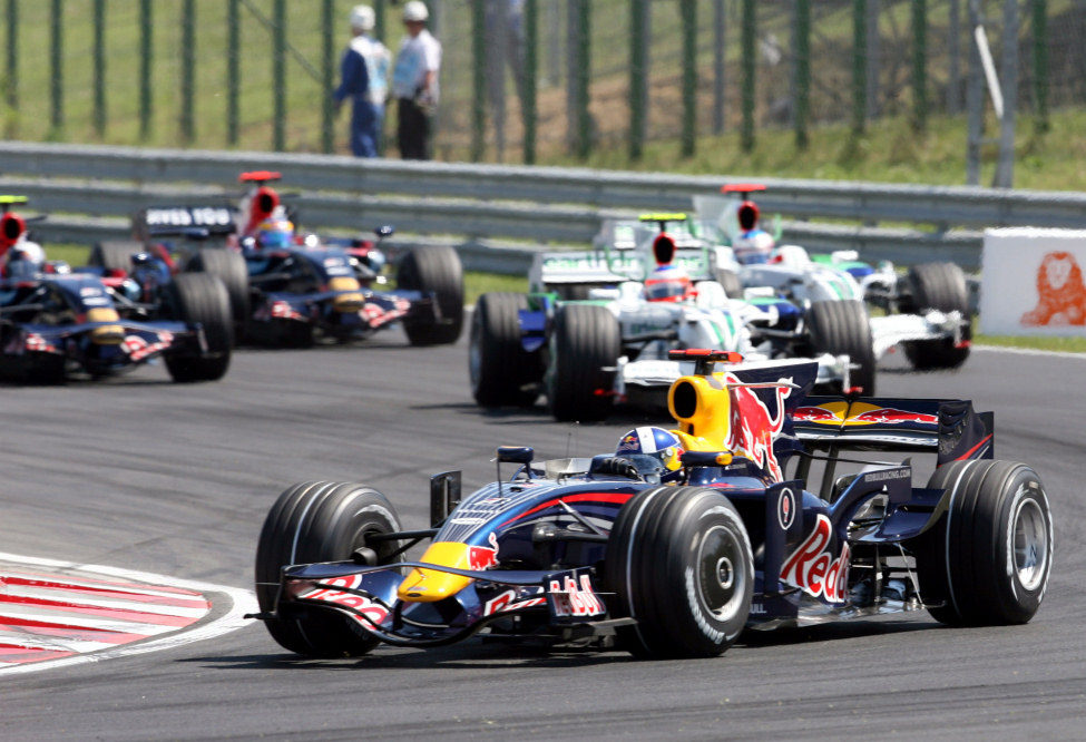 Coulthard en el GP de Hungría