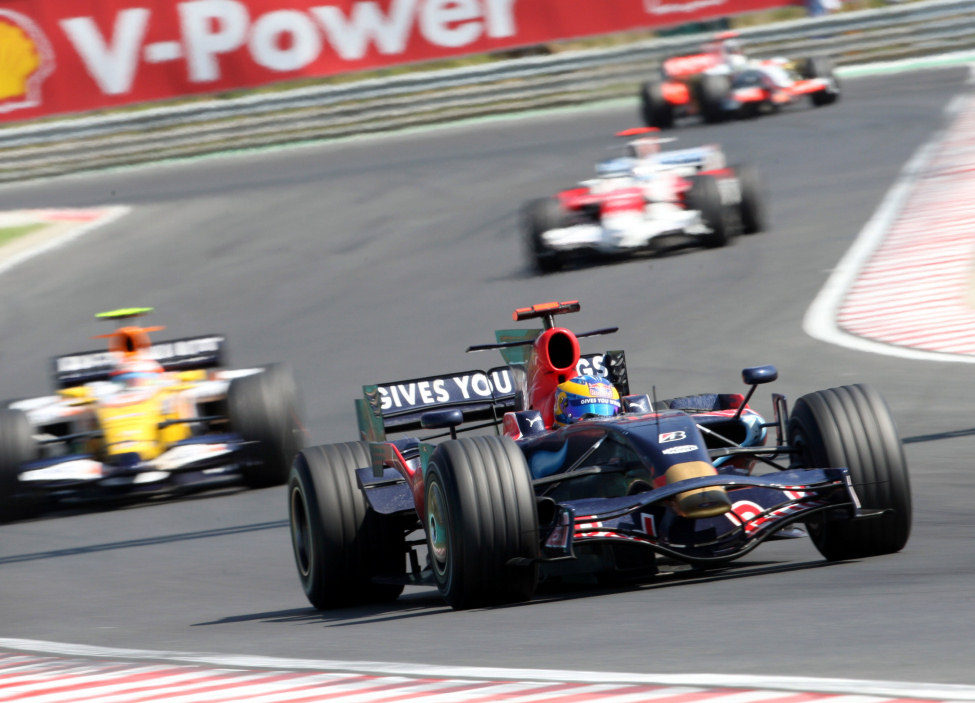 Bourdais en Hungaroring