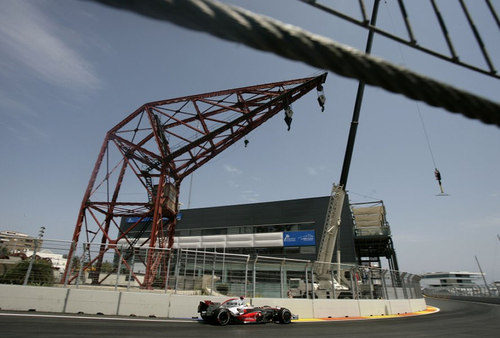 Hamilton en Valencia