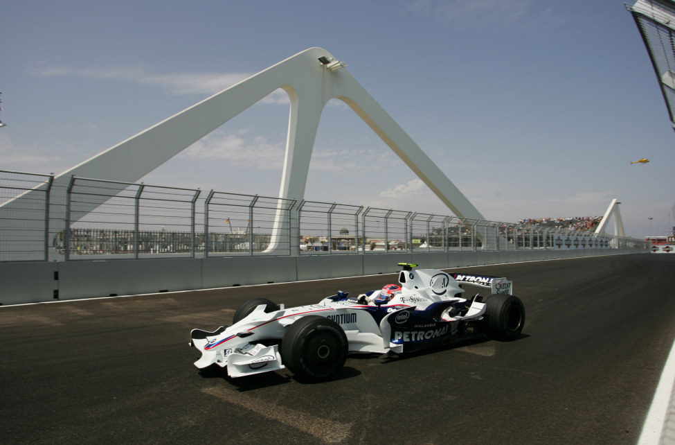 Kubica en Valencia