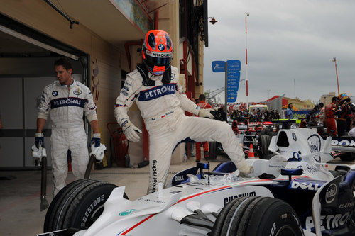 Kubica baja del BMW