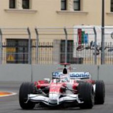 Trulli durante la clasificación