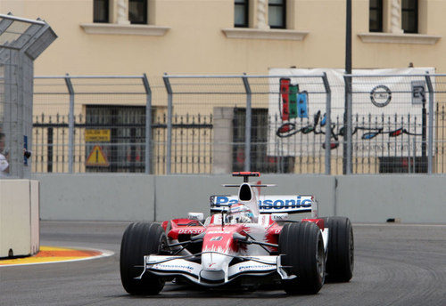 Trulli durante la clasificación