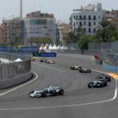 Heidfeld en Valencia