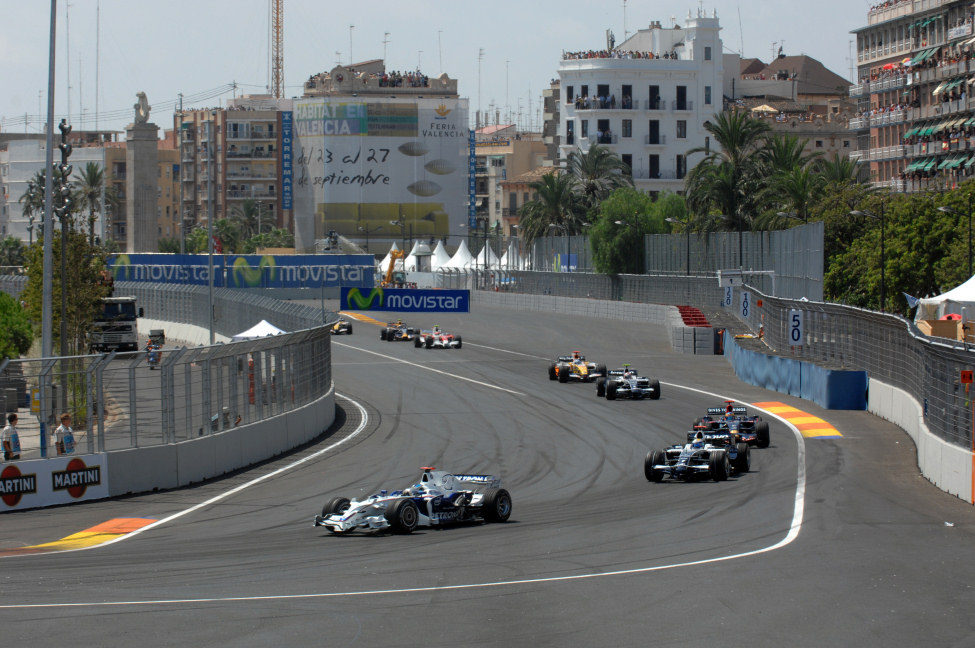 Heidfeld en Valencia