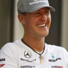 Schumacher está contento