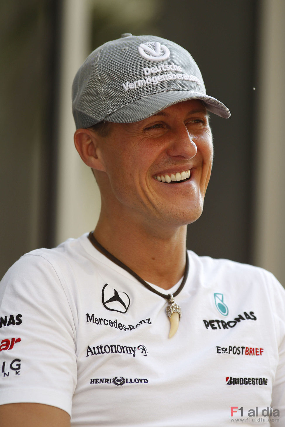 Schumacher está contento