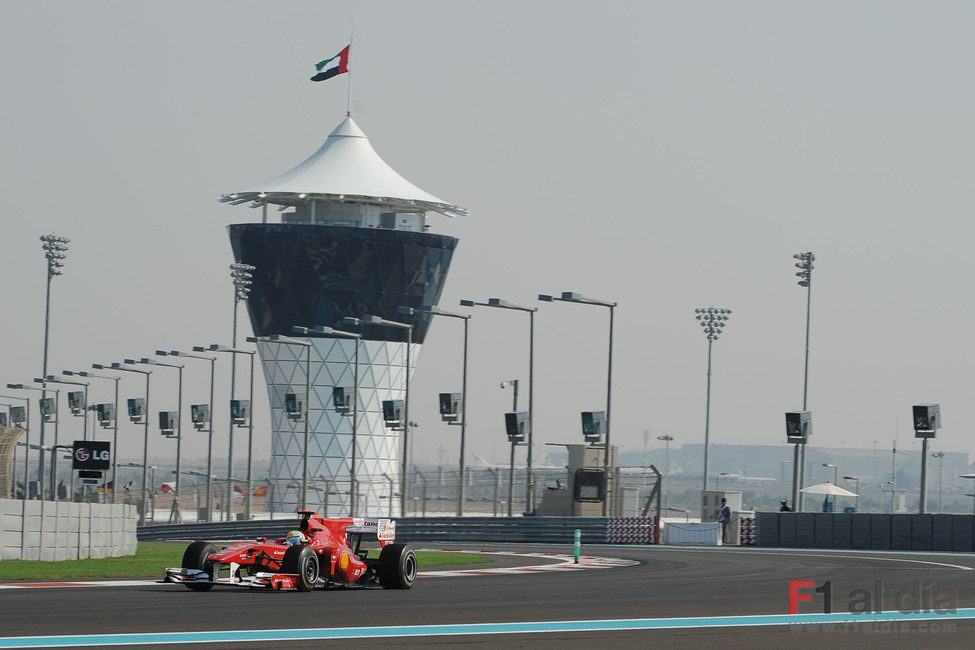 Felipe Massa en Abu Dabi