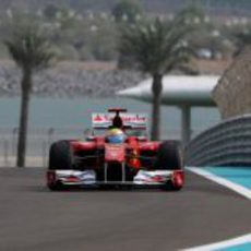 Debut de Massa en Yas Marina