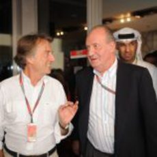 Luca di Montezemolo y el Rey Don Juan Carlos