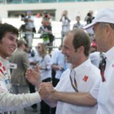 Peter Sauber felicita a Sergio Pérez