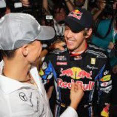 Schumacher felicita a Vettel