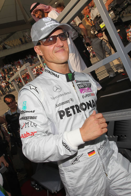 Schumacher en Abu Dabi