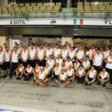 El equipo Force India despide la temporada